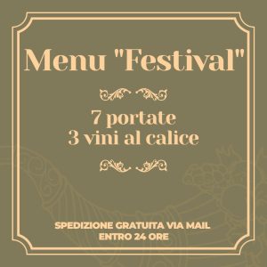 Regala un Menu - Formula Festival